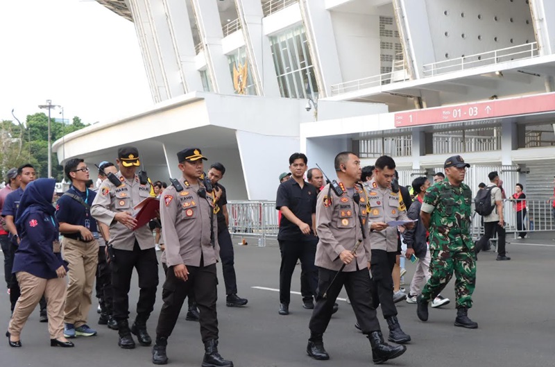 Jelang Laga Indonesia Vs Bahrain (Beritanasional/Bachtiar)