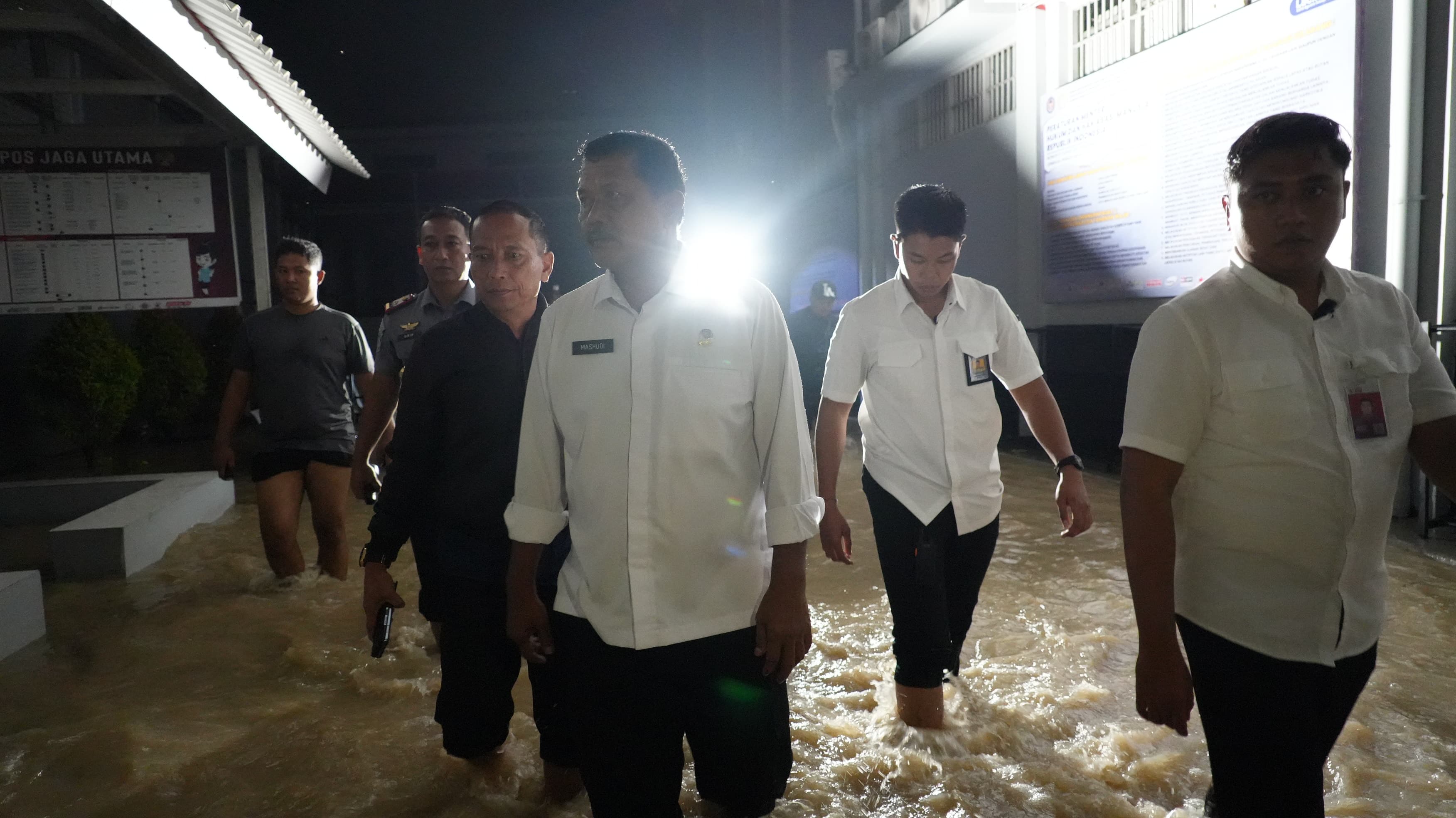 Lapas Cikarang Terdampak Akibat Banjir. (Foto/istimewa).