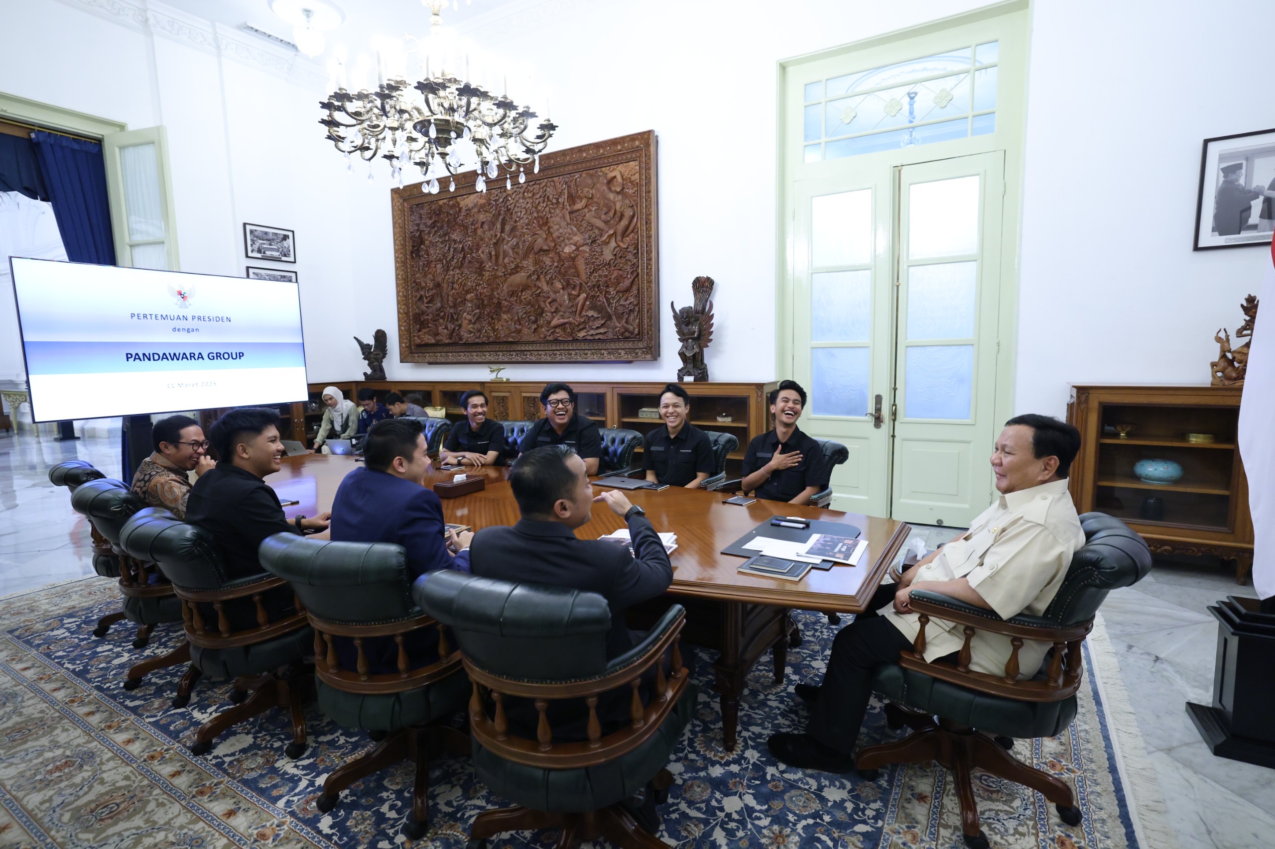 Pandawara Group menyebut Presiden RI Prabowo Subianto memiliki sikap yang tegas soal isu sampah. (Foto/Tim Prabowo).