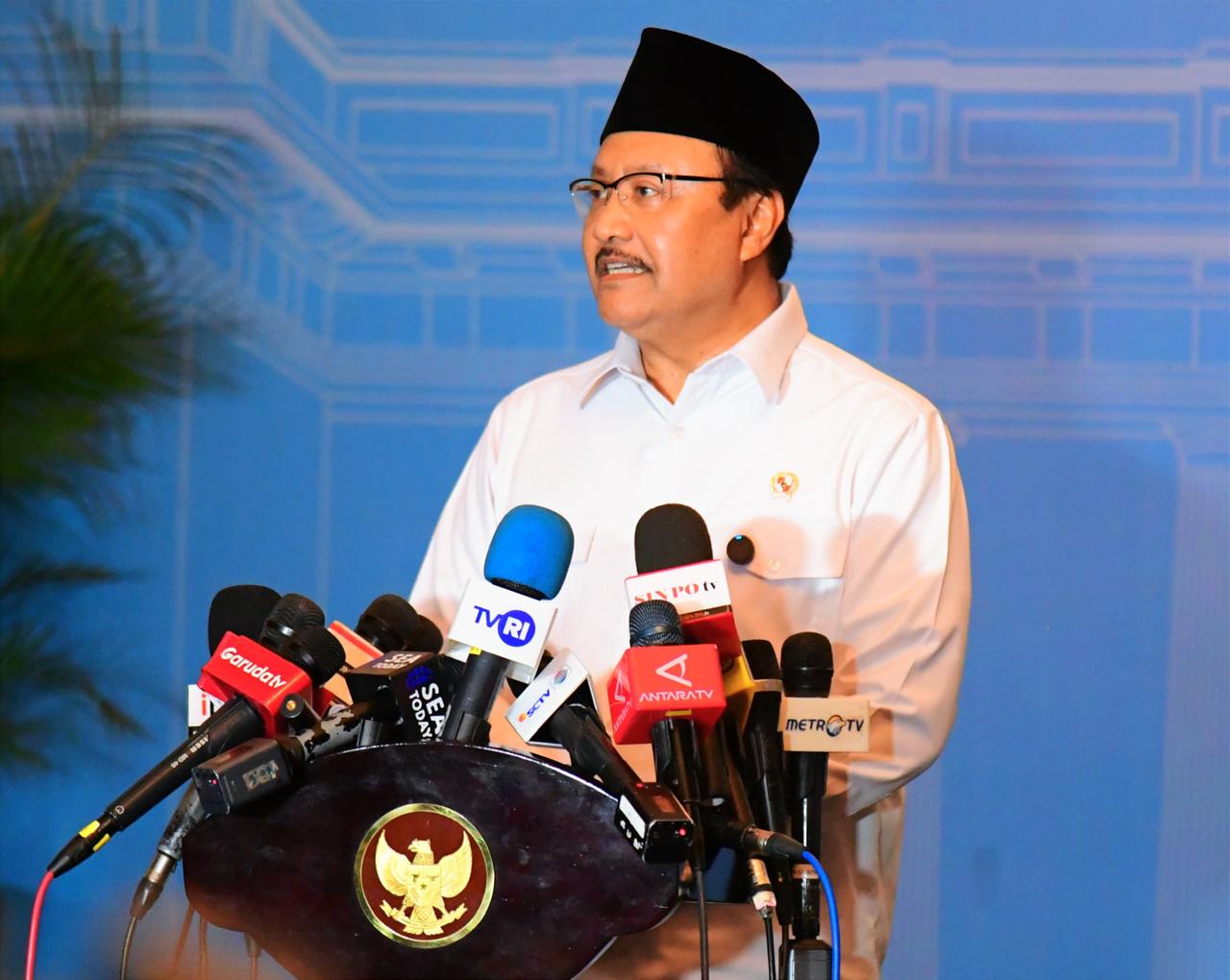 Menteri Sosial (Mensos) Saifullah Yusuf. (Foto/BPMI Setpres).