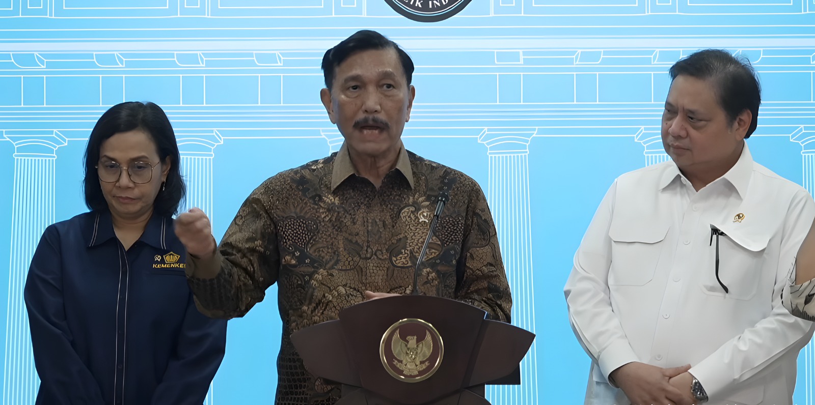 Ketua Dewan Ekonomi Nasional (DEN) Luhut Binsar Pandjaitan. (Foto/Tim Prabowo).