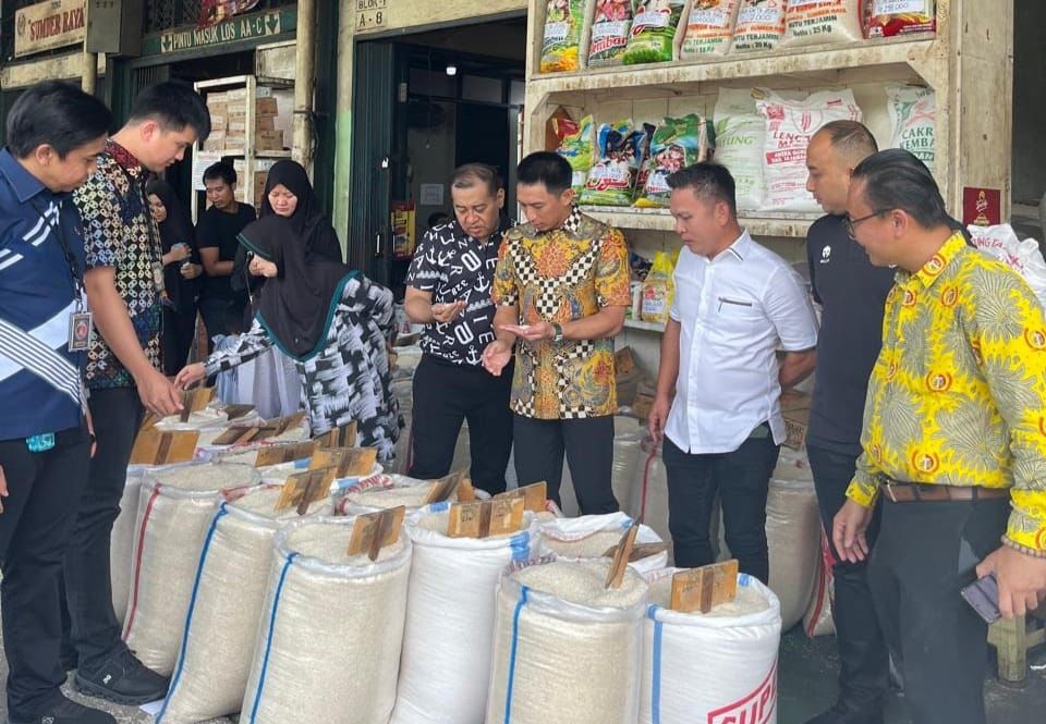 Polda Metro Sidak Bahan Pokok di Jakarta dan Sekitarnya. (Foto/Polda Metro).