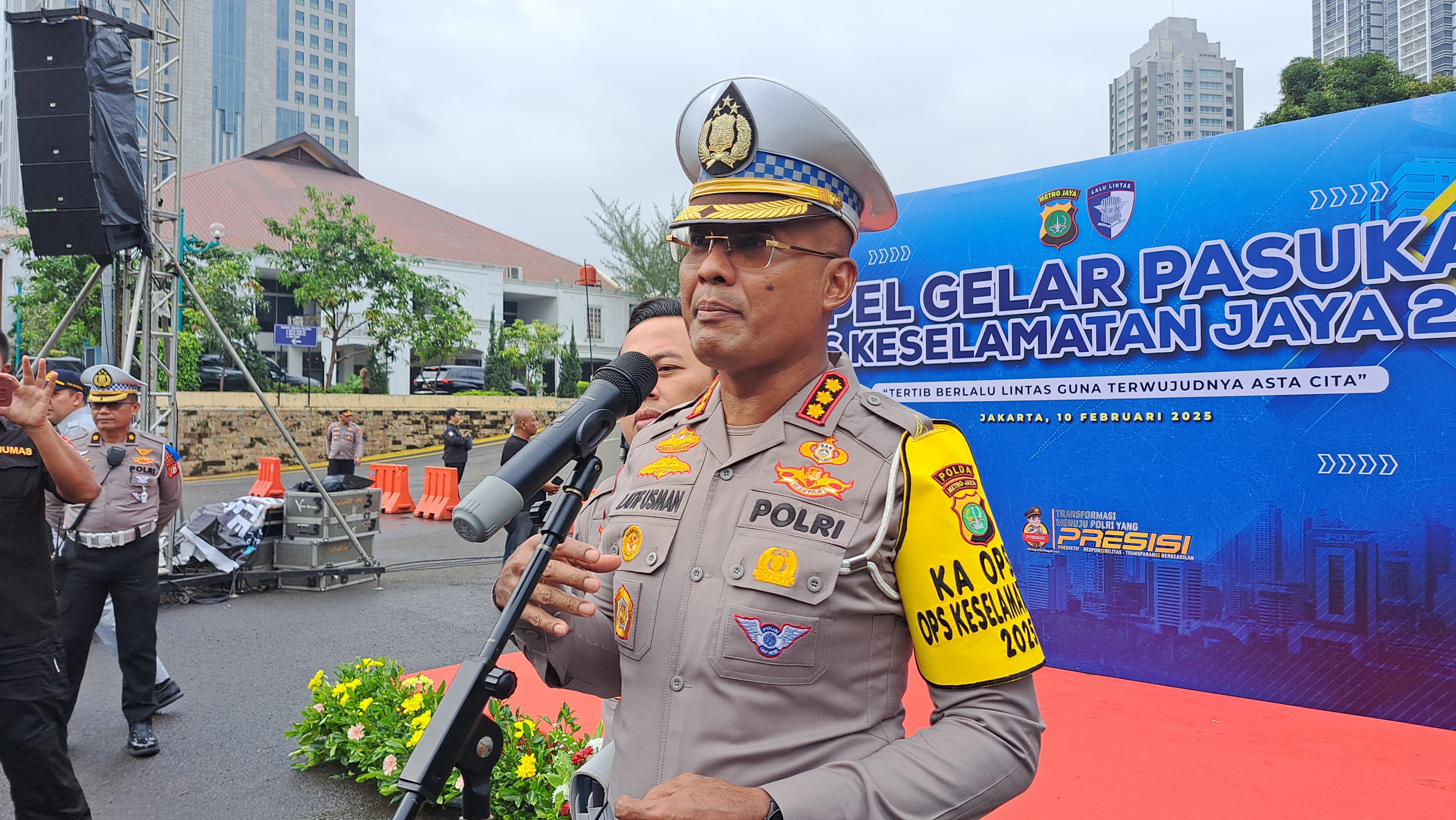 Dirlantas Polda Metro Jaya Kombes Pol Latif Usman. (Foto/Istimewa)