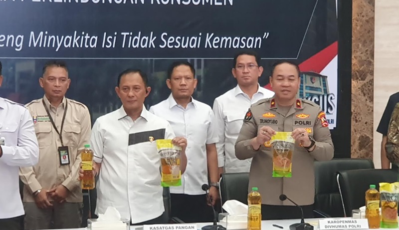 Polri ungkap kasus MinyaKita (Beritanasional/Bachtiar)