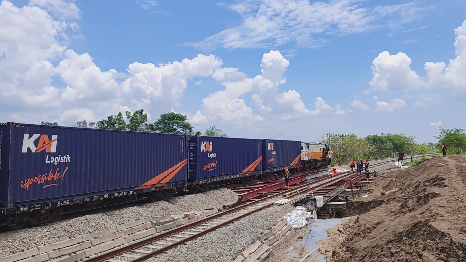 Jalur Kereta Api Antara Stasiun Gubug – Karangjati Kembali Dibuka. (Foto/Istimewa).