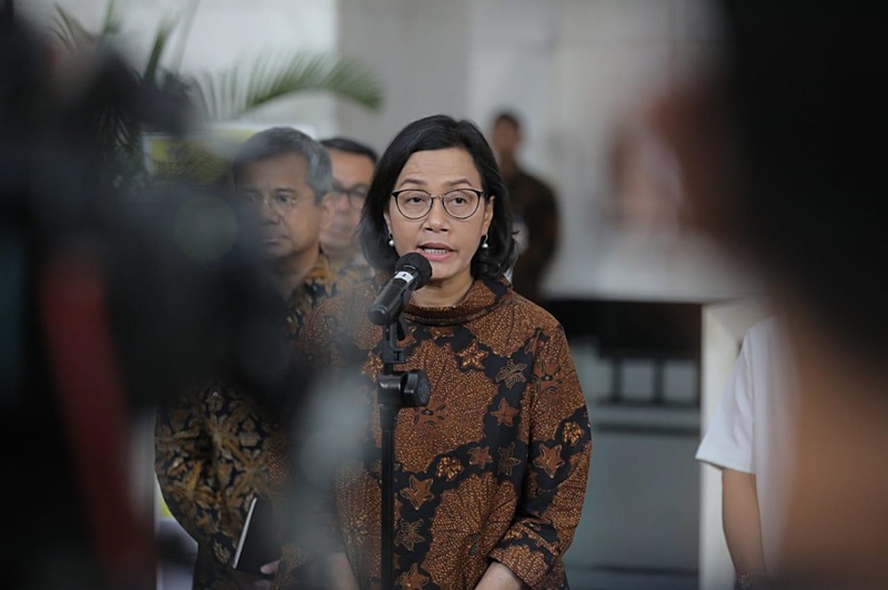 Menteri Keuangan (Menkeu) Sri Mulyani (Beritanasional/Elvis)