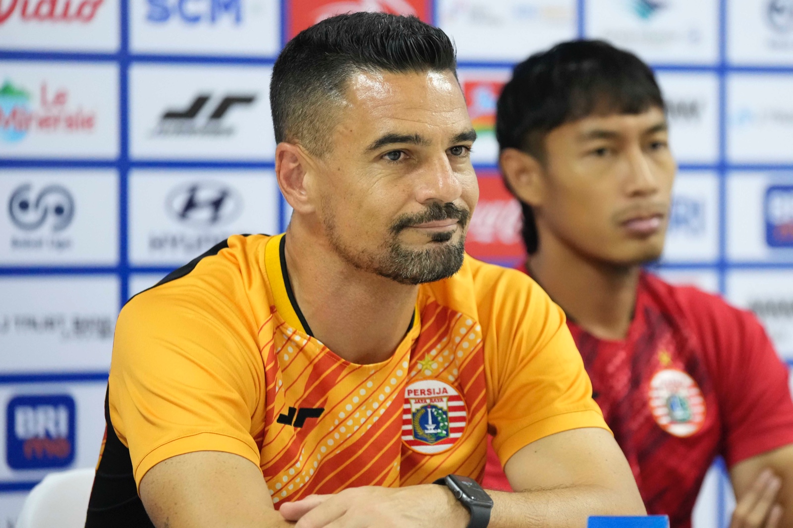 Pelatih Persija Carlos Pena. (Foto/Persija)