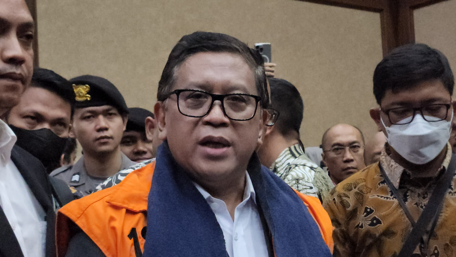 Sekjen PDIP Hasto Kristiyanto. (BeritaNasional/Panji Septo)