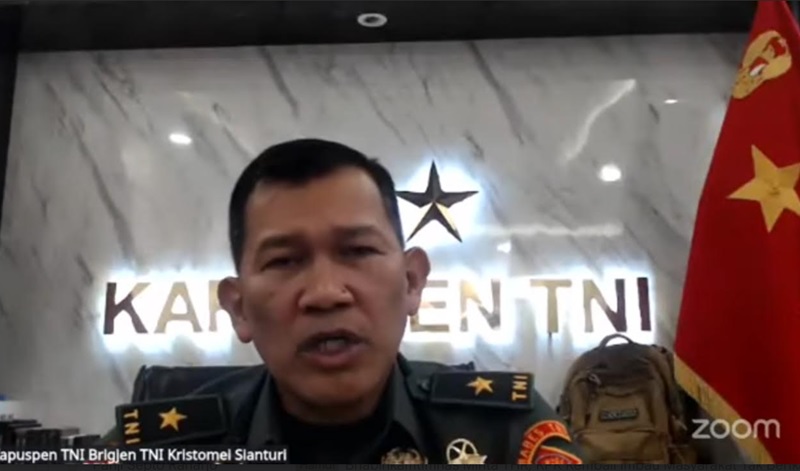 Kapuspen TNI, Brigjen Kristomei Sianturi (Beritanasional/Bachtiar)