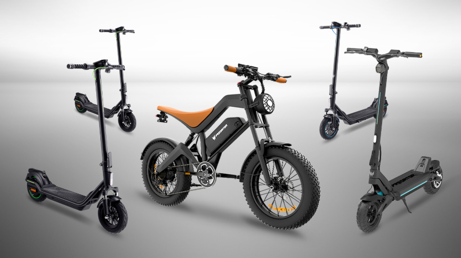Lini eScooter dan eBike yang ramah lingkungan Acer. (Foto/doc. Acer)