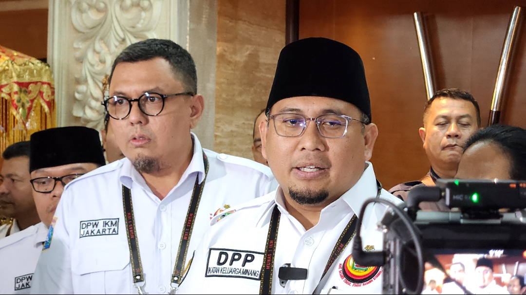 Ketua Umum DPP Ikatan Minang, Andre Rosiade. (BeritaNasional/Panji Septo)