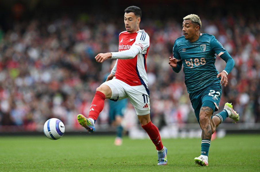 Drama Pekan ke-35 Liga Inggris: Arsenal Kalah, Villa Jaga Asa 4 Besar Pertandingan Arsenal vs Bournemouth di Liga Inggris. (Foto/Arsenal).