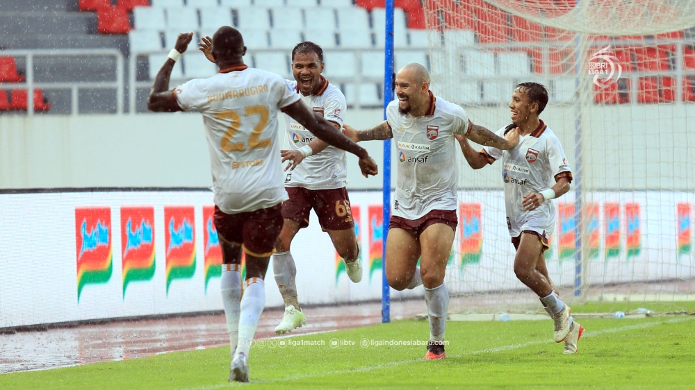 Borneo FC di Liga 1. (Foto/LIB).