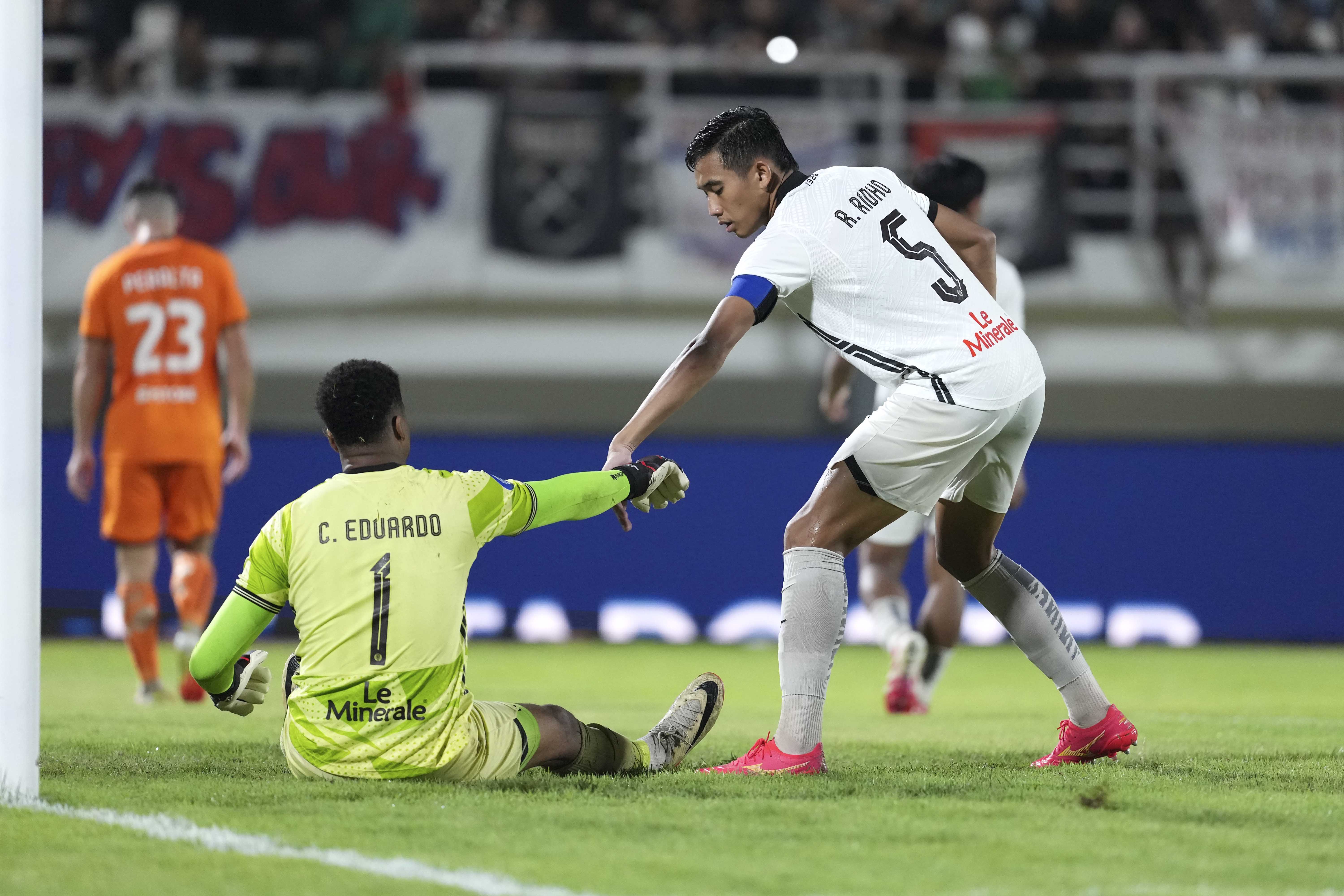 Pertandingan Borneo FC vs Persija. (Foto/Persija)