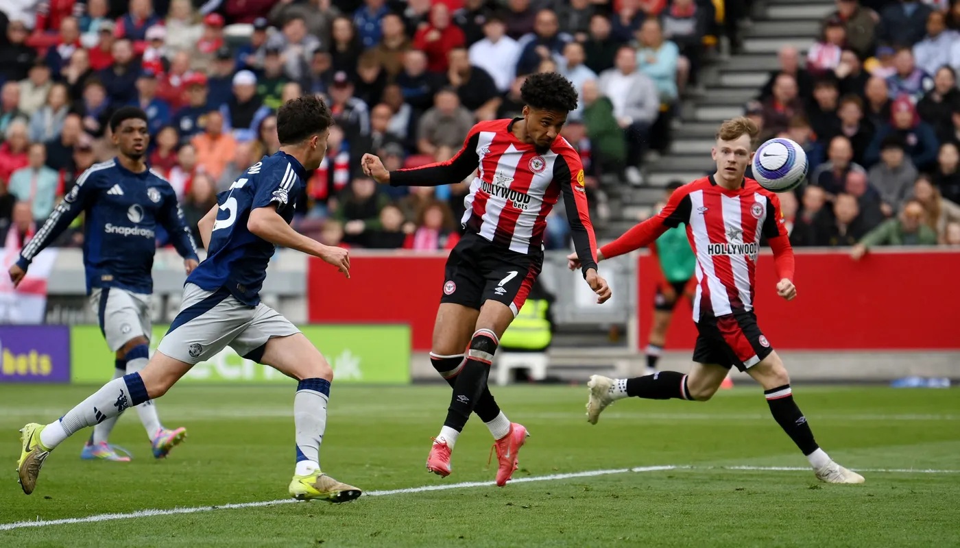 Brentford vs Manchester United. (Foto/Premier League).