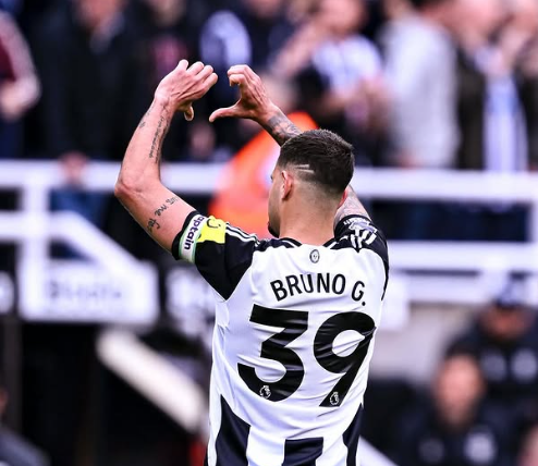 Gelandang Newcastle United, Bruno Guimarães. (Foto/Instagram)