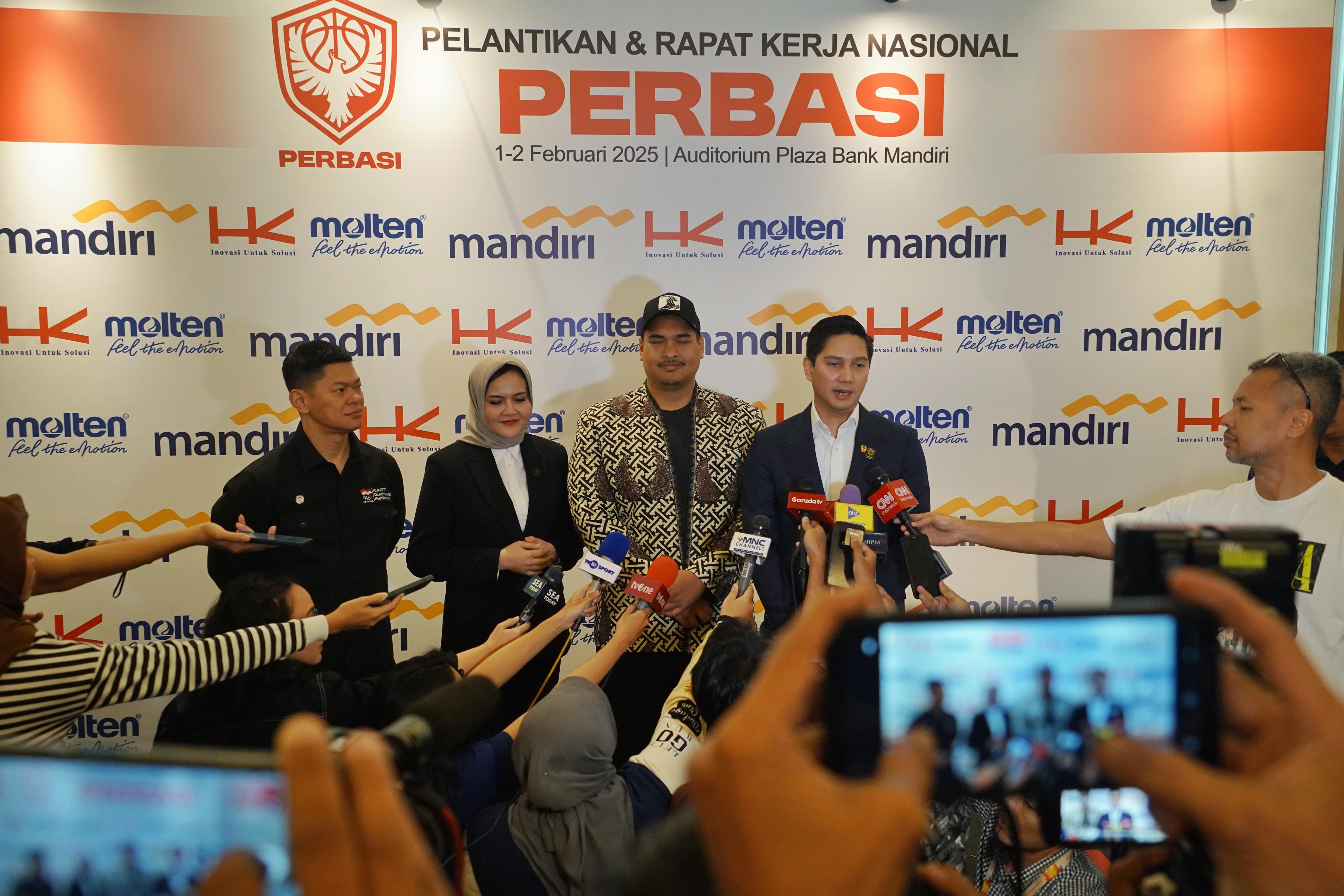Budisatrio Djiwandono Bangga Atlet Muda Basket Indonesia Tunjukkan Kualitas Dunia Ketua Umum Persatuan Bola Basket Seluruh Indonesia (PERBASI), Budisatrio Djiwandono. (Foto/istimewa).