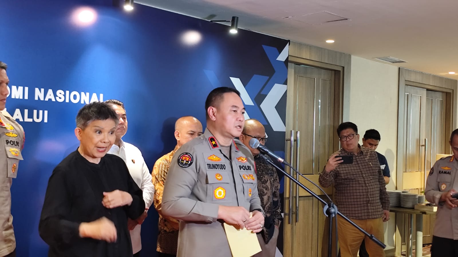 Karopenmas Div Humas Polri Brigjen Trunoyudo Wisnu Andiko. (BeritaNasional/Bachtiarudin Alam)