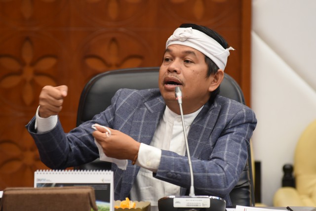 Dedi Mulyadi Sebut Tak Ada Kebijakan Vasektomi, Hanya Imbau KB Gubernur Jawa Barat, Dedi Mulyadi. (BeritaNasional/Oke Atmaja)