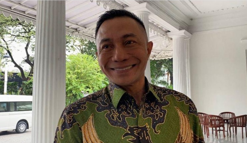 Dharma Pongrekun di Balai Kota (Beritanasional/Lydia)