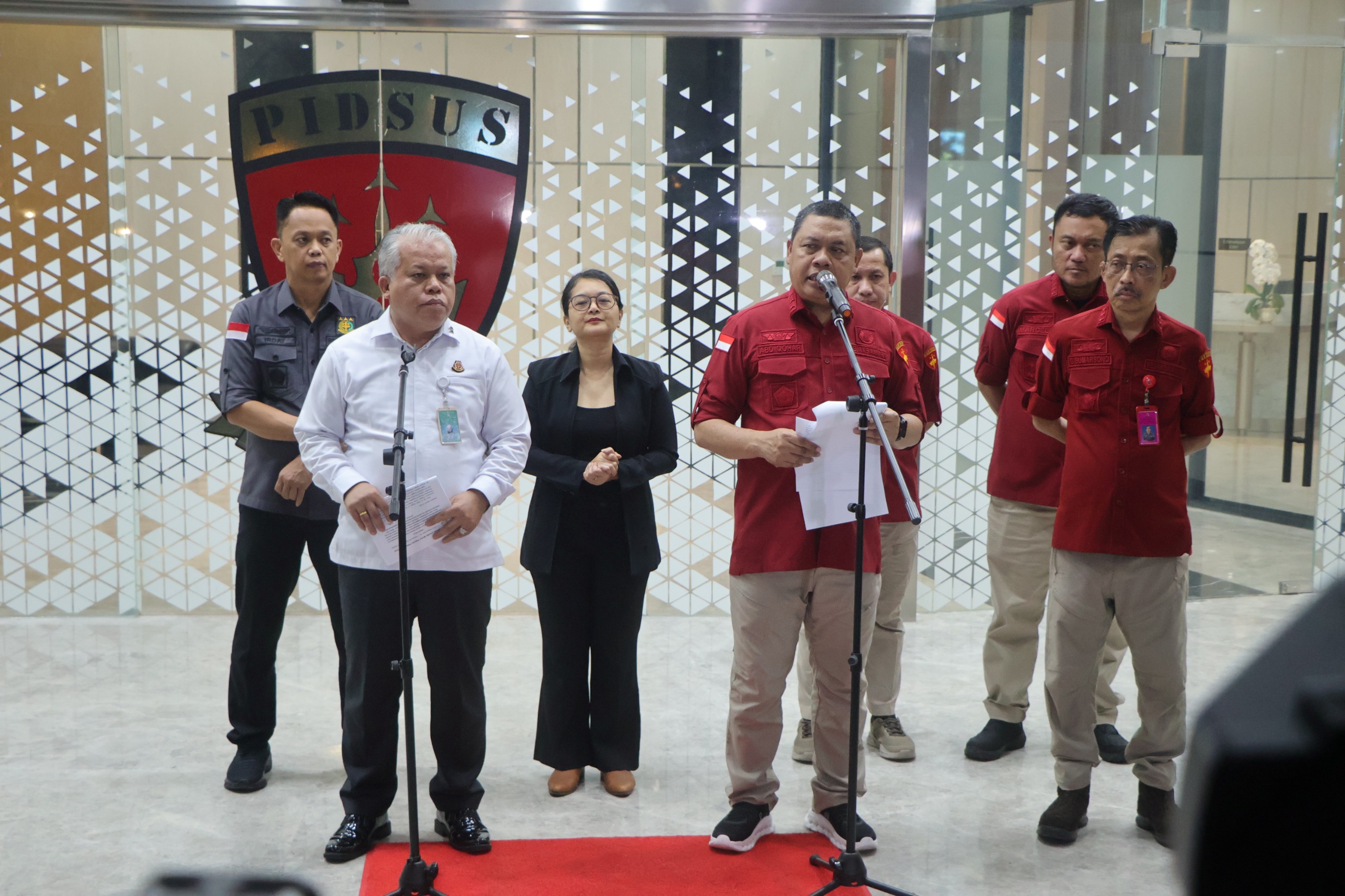 Dirdik Jampidsus Kejagung RI Abdul Qohar (dua dari kiri). (Foto/istimewa).