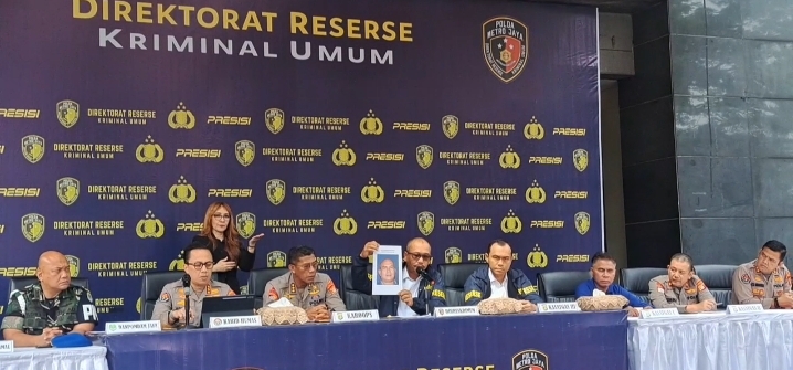 Kasus Lahan Parkir RSUD, Ketua MPC Pemuda Pancasila Tangsel Jadi Buron Ditreskrimum Polda Metro Jaya merilis kasus lahan Parkir RSUD Tangsel yang melibatkan Ormas PP. (BeritaNasional/Bactiarudin Alam)