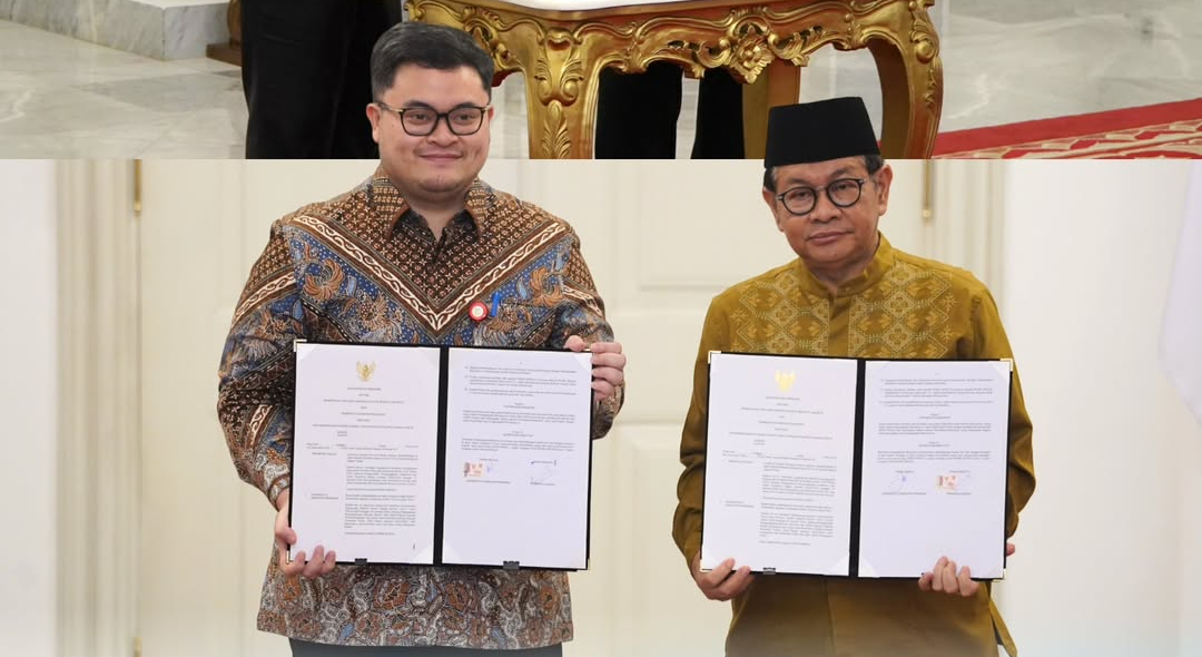 Gubernur DKI Jakarta, Pramono Anung bersama Bupati Kediri Hanindhito Himawan. (Foto/Instagram)