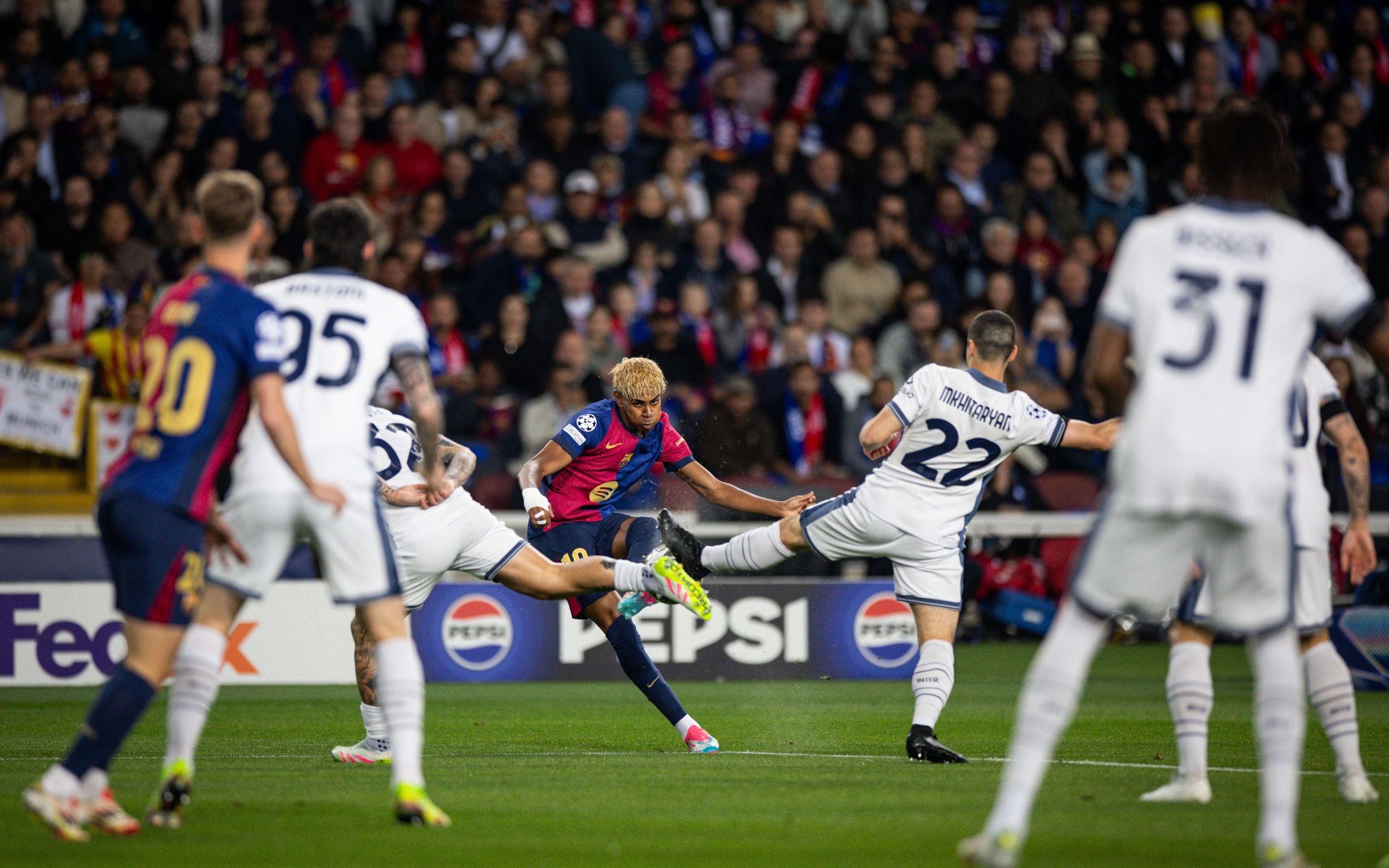 Barcelona vs Inter Milan. (Foto/Barcelona).