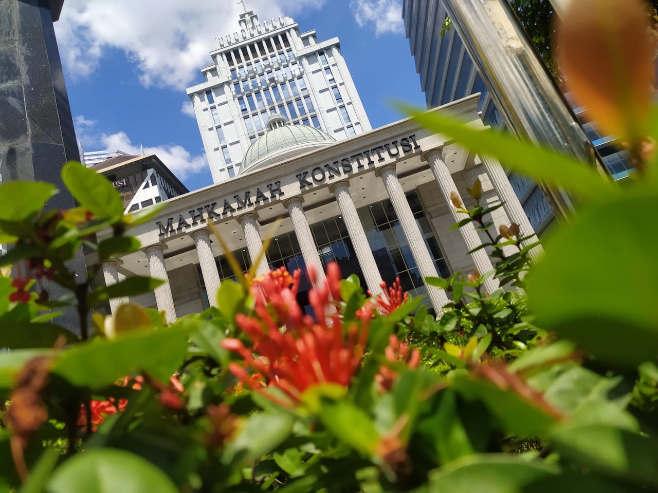 Gedung Mahkamah Konstitusi. (BeritaNasional/Oke Atmaja)
