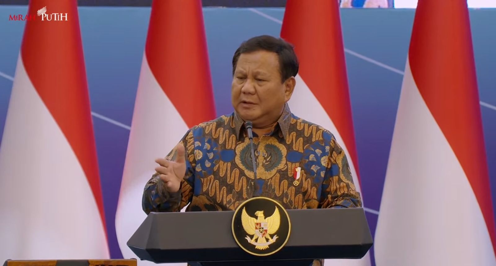 Presiden Prabowo Subianto. (Foto/Youtube Sektretariat Presiden).
