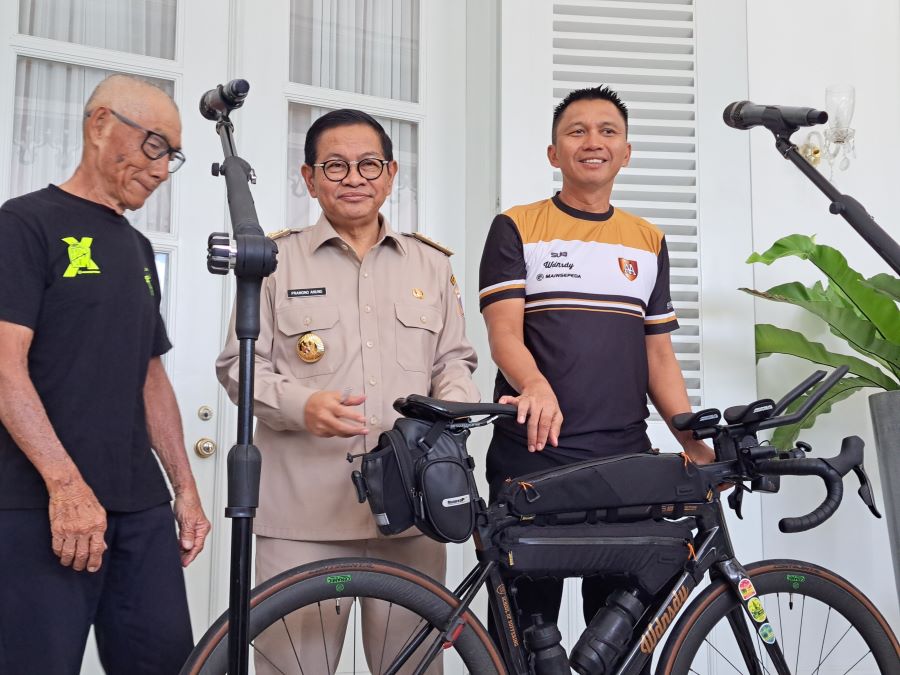 Gubernur DKI Jakarta, Pramono Anung. (BeritaNasional/Lydia)