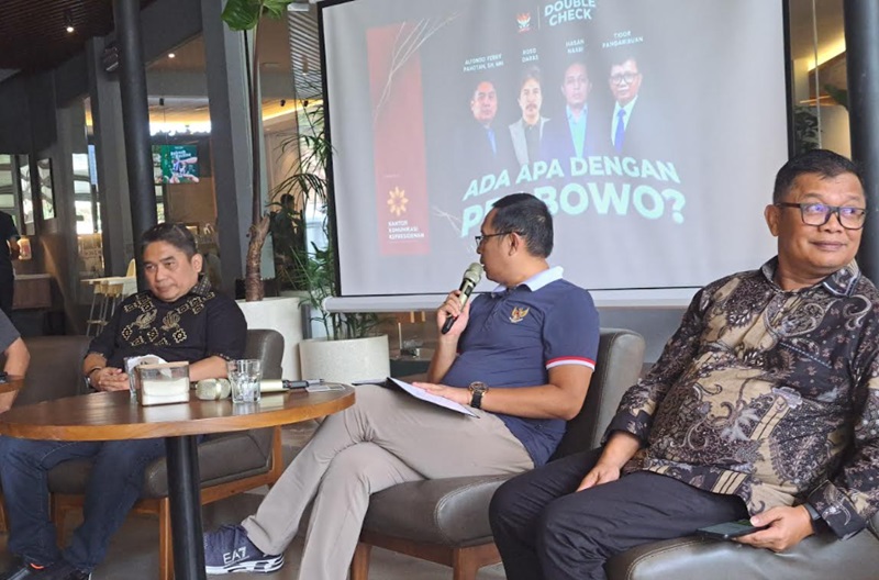 Hasan Nasbi Takjub Ucapan Prabowo di Masa Lalu Jadi Kenyataan Sekarang Kepala Kantor Komunikasi Presiden Hasan Nasbi (Beritanasional/Lydia)