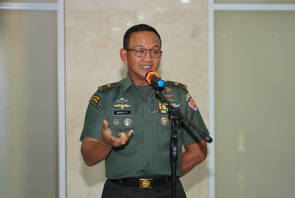 Kadispenad Brigjen TNI Wahyu Yudhayana (Beritanasional/Bachtiar)