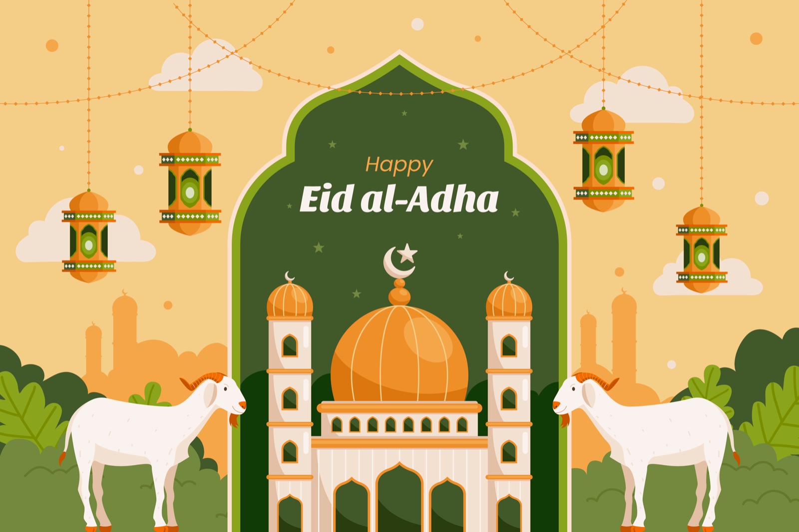 Ilustrasi Idul Adha. (Foto/Freepik)