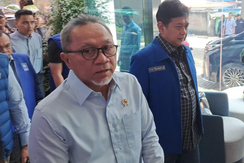 Impor Garam Industri Kembali Dibuka Menko Pangan Zulhas (Beritanasional/Lydia)