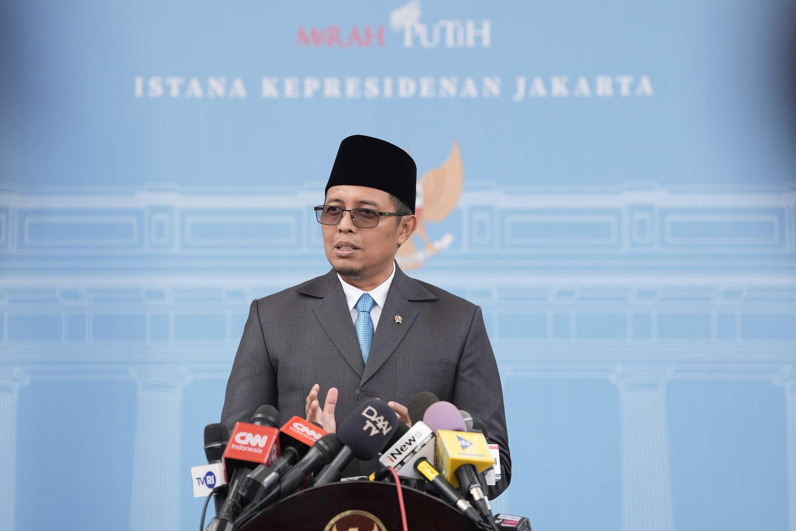Kepala Komunikasi Kepresidenan atau Presidential Communication Office (PCO), Hasan Nasbi. (Foto/PCO).