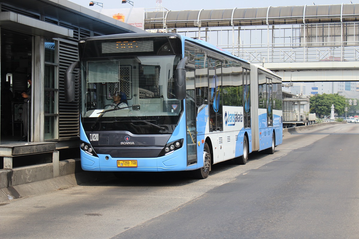 Jalur Transjakarta. (BeritaNasional/dok Transjakarta)