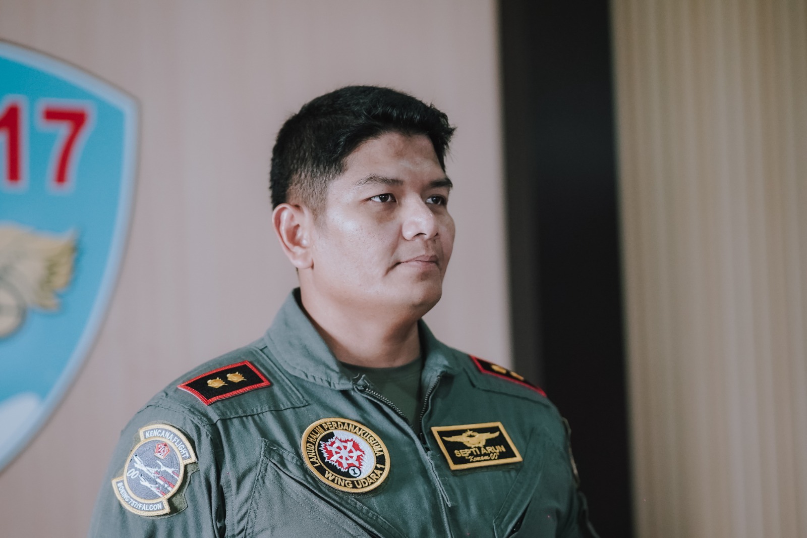 Komandan Skadron Udara 17, Letkol Pnb Septi Arun Dwi Saputra. (Foto/Istimewa)