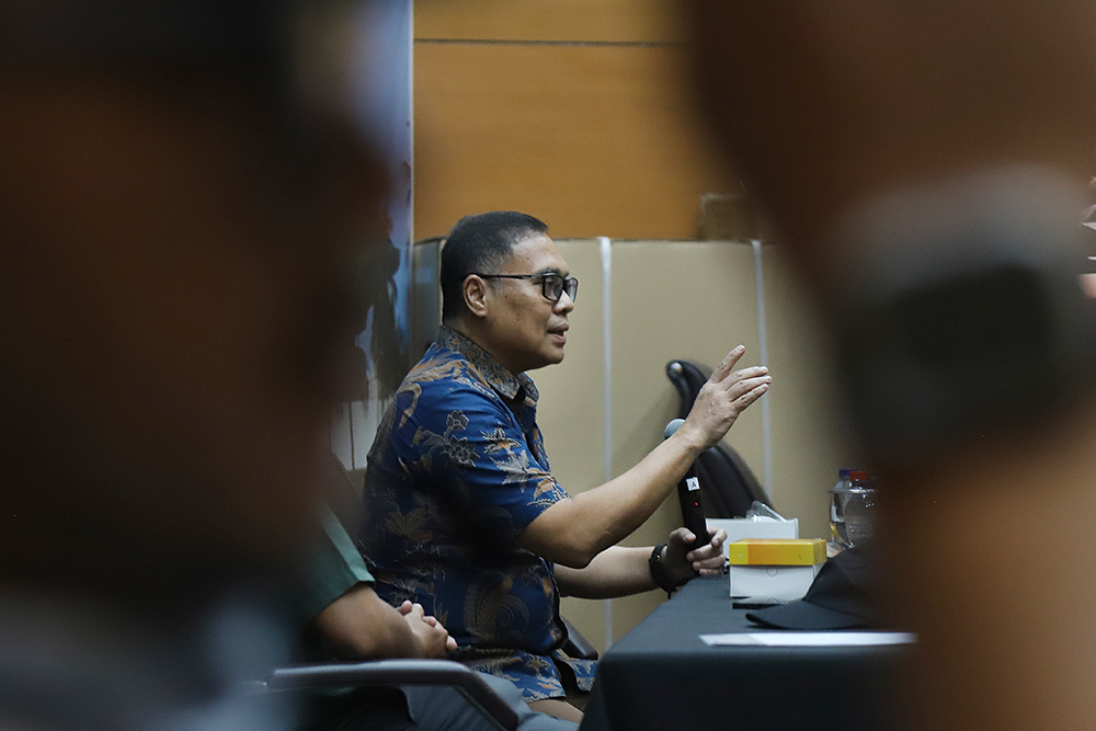 KWP bersama DPR gelar diskusi dengan tema: 'Mitigasi Geopolitik Indonesia Menghadapi Dampak Perang India-Pakistan' . (BeritaNasional/Elvis Sendouw)