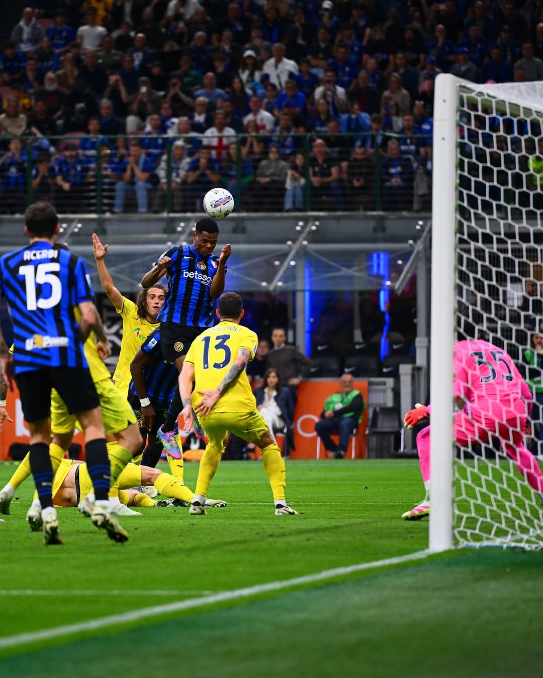 Laga Inter Milan vs Lazio di Serie A Italia. (Foto/Instagram/Inter)