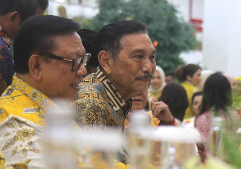 Luhut Nilai Perlambatan Ekonomi Lumrah di Masa Transisi Ketua DEN Luhut Binsar Pandjaitan (Beritanasional/Oke Atmadja)