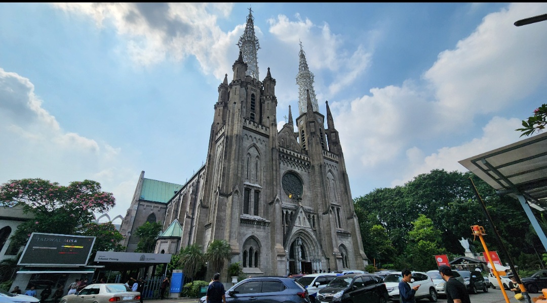 Gereja Katedral Jakarta (BeritaNasional/Panji)