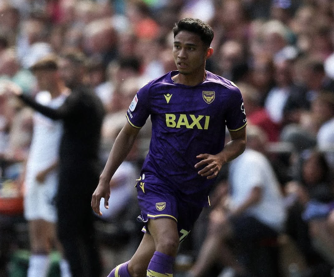 Pemain Oxford United Marselino Ferdinan. (Foto/Oxford United)