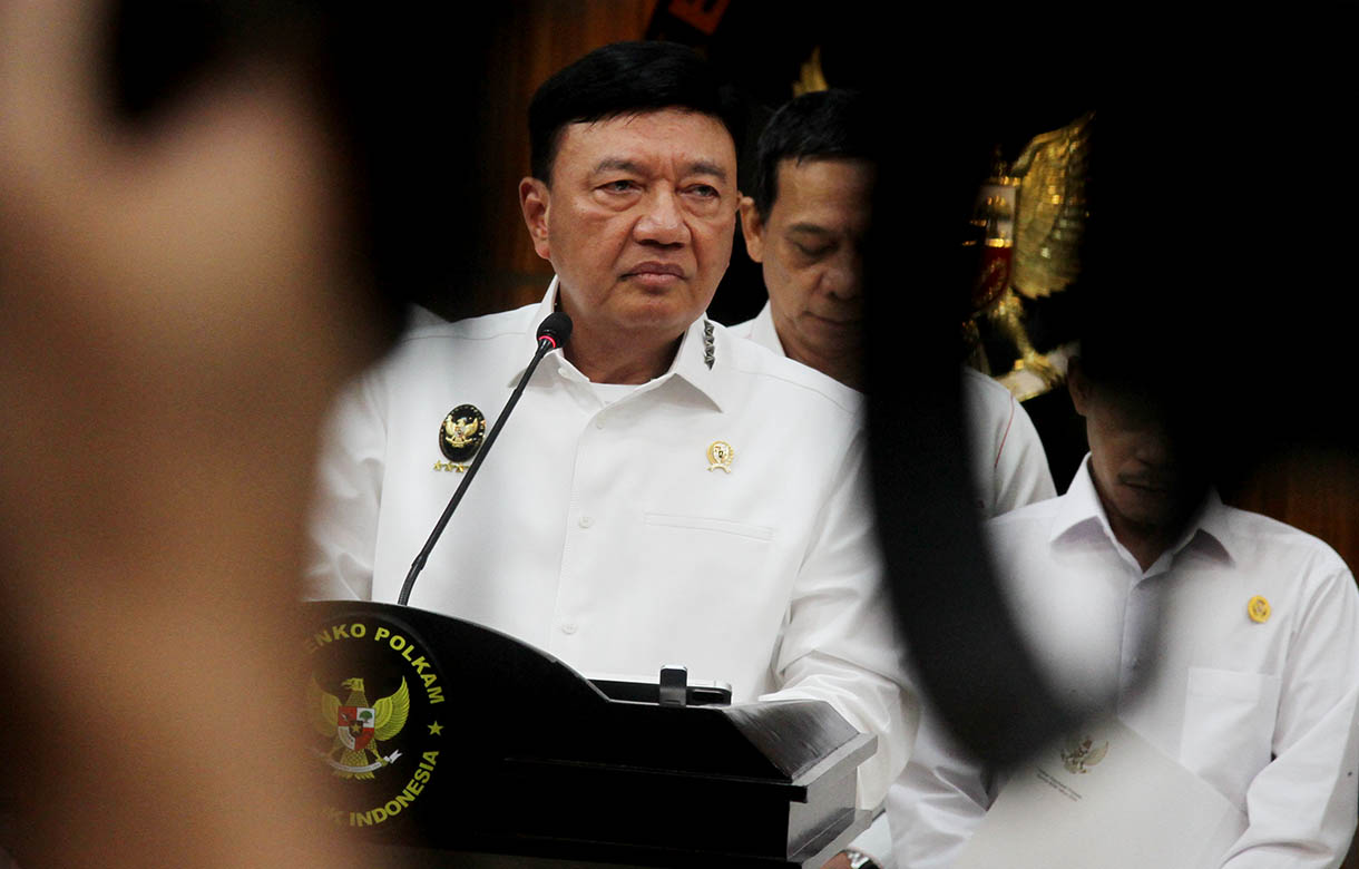 Masyarakat Diminta Laporkan Aksi Premanisme Termasuk Pungutan Liar, Menkopolkam: Kami Tidak Ragu Menindak Menkopolkam Budi Gunawan. (BeritaNasional/Oke Atmaja).