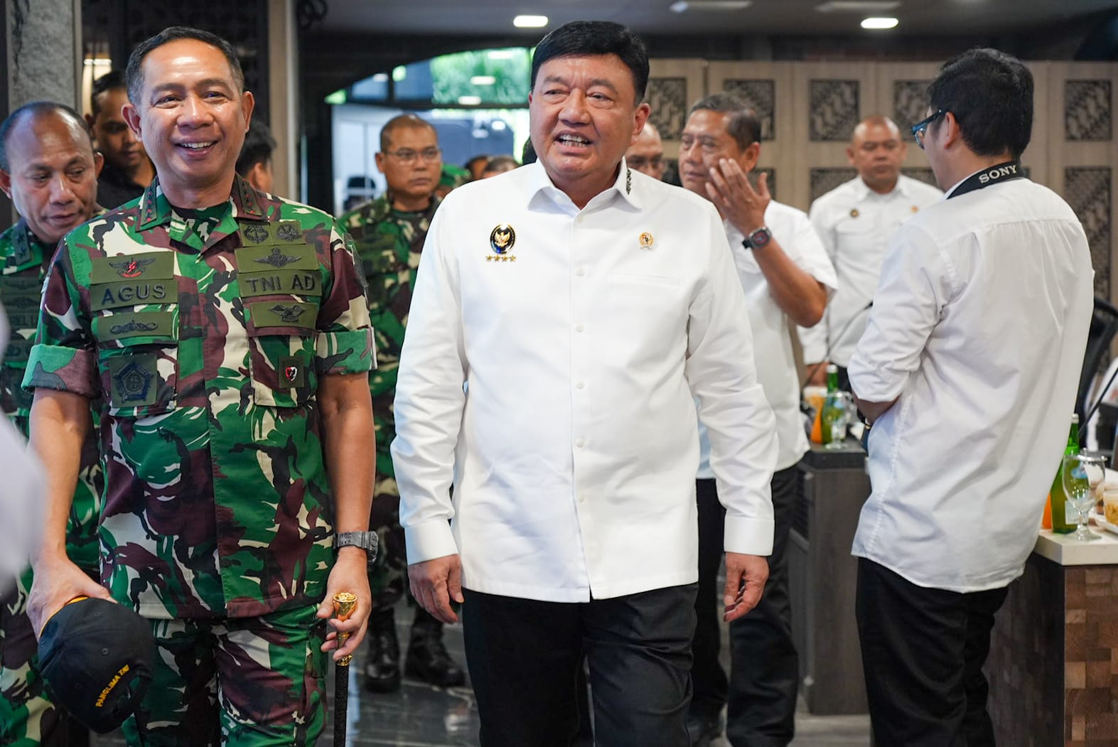 Menkopolkam Budi Gunawan dan Panglima TNI Agus Subiyanto (BeritaNasional/istimewa)