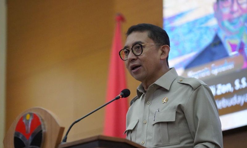 Menteri Kebudayaan Fadli Zon. (Foto/Kementerian Kebudayaan)