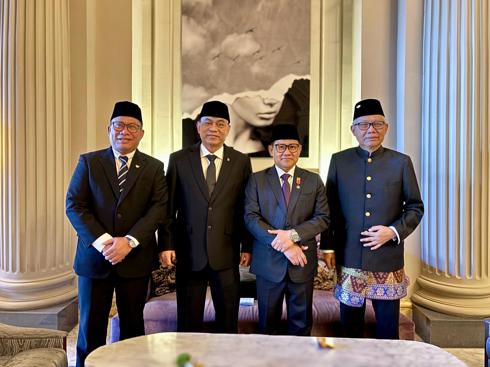 Menteri Koordinator Bidang Pemberdayaan Masyarakat Muhaimin Iskandar menghadiri pelantikan Paus Leo XIV. (Foto/istimewa)