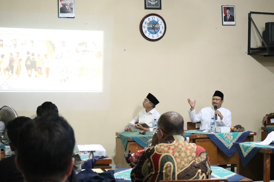 Menteri Sosial Saifullah Yusuf (Gus Ipul) mengunjungi SMA Tamansiswa Yogyakarta. (Foto/Kemensos)