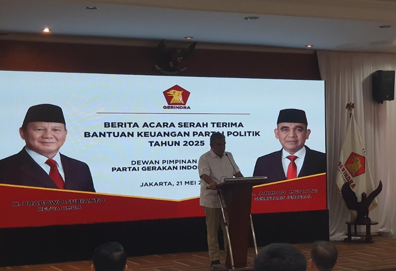 Sekjen Gerindra Ahmad Muzani (Beritanasional/Bachtiar)