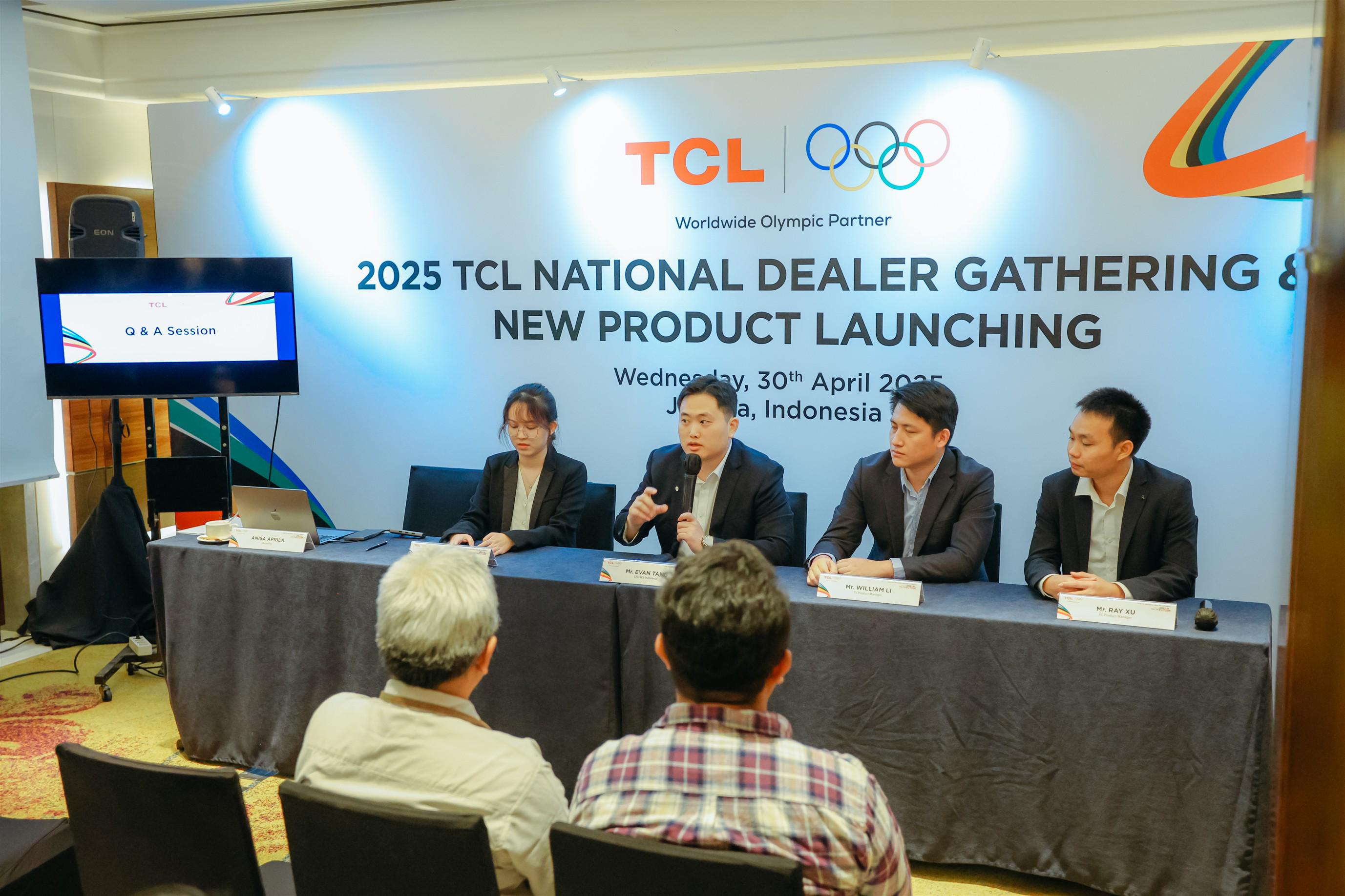 National Dealer Gathering 2025, TCL Indonesia Dorong Inovasi dan Sinergi Bisnis TCL Indonesia. (Foto/TCL).